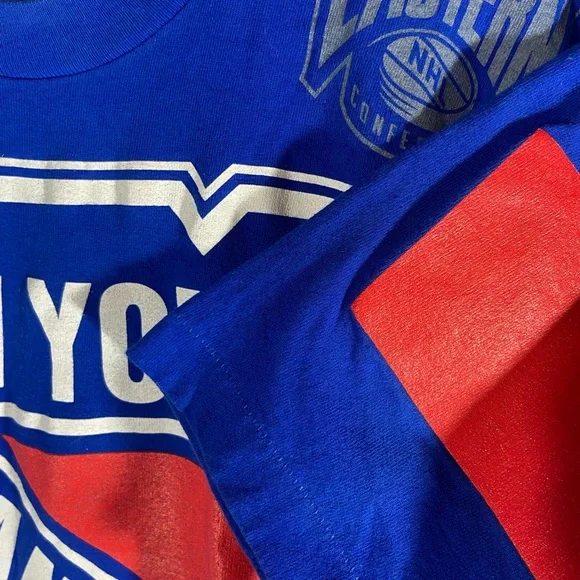 vintage 1994 AOP new York Rangers NHL tee shirt - Picture 4 of 5